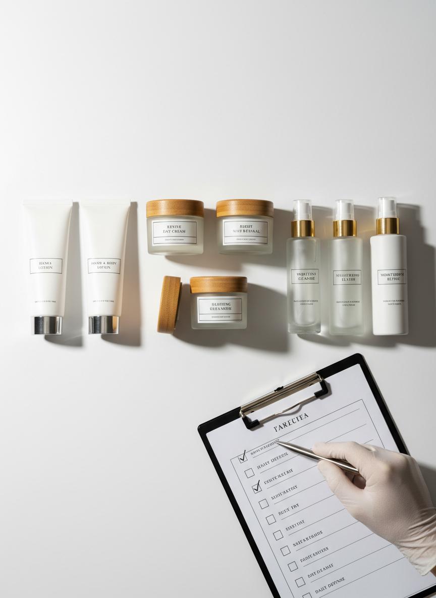 Cosmetic products and inspection records